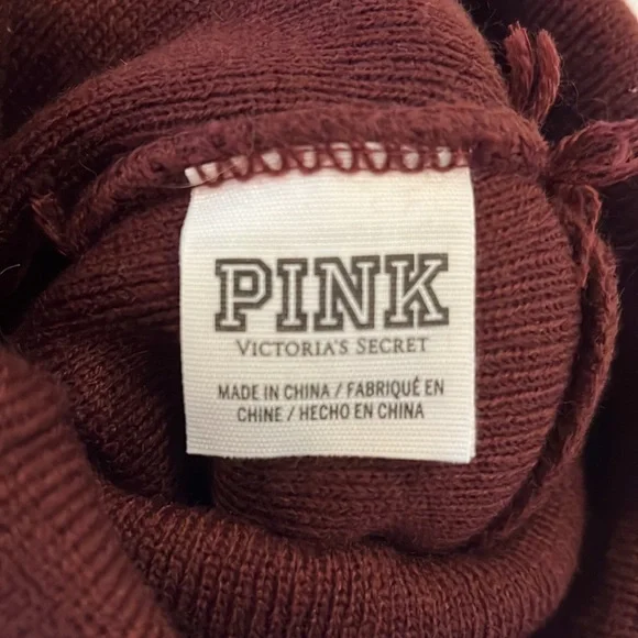 PINK knit beanie hat cap - Picture 4 of 5